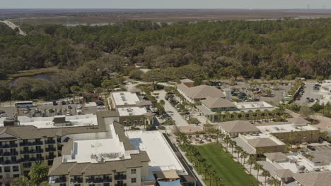 Jekyll-Island-Georgia-Aerial-v4-flyover-of-waterside-all-inclusive-resorts---March-2020