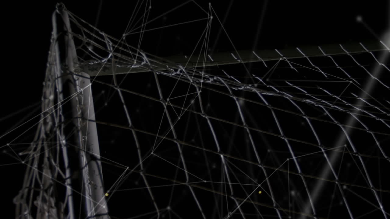 Network connected points with goal ball