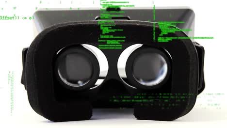 Virtual-reality-headset-with-interface-codes