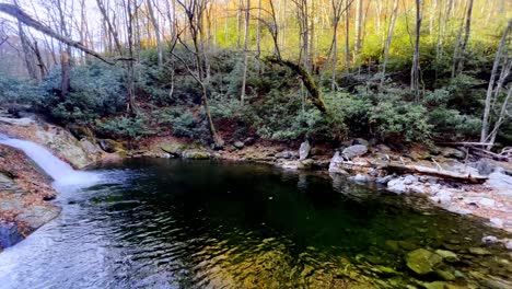 pan-of-waterfall-and-pool-on-the-north-side-of-mount-mitchell