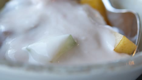 yogur perfecto con frutas