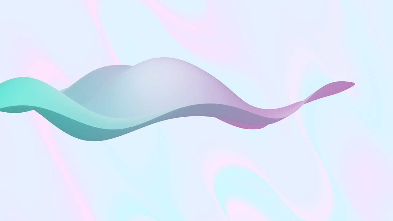 파스텔 다채로운 배경에서 데이터 전송과 함께 연결 네트워크의 애니메이션