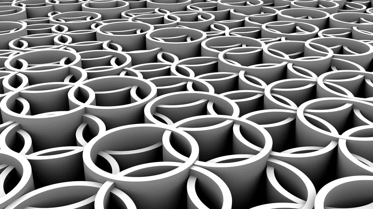 el fondo de los círculos