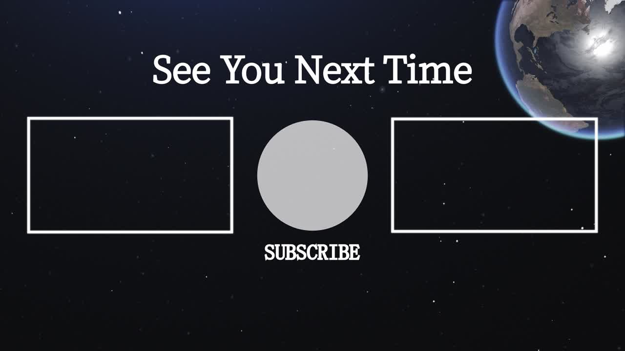 3dcg 엔드 카드 엔딩 스크린 모션 그래픽