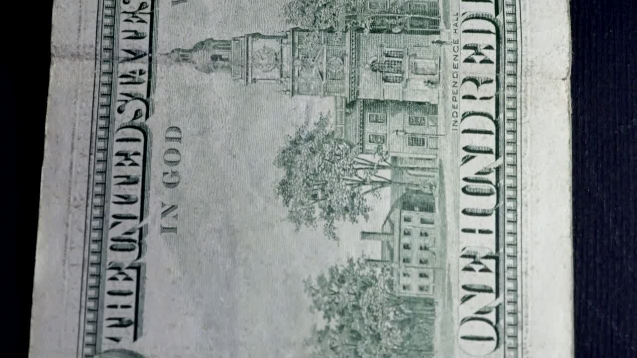 미국 통화, $100 지폐