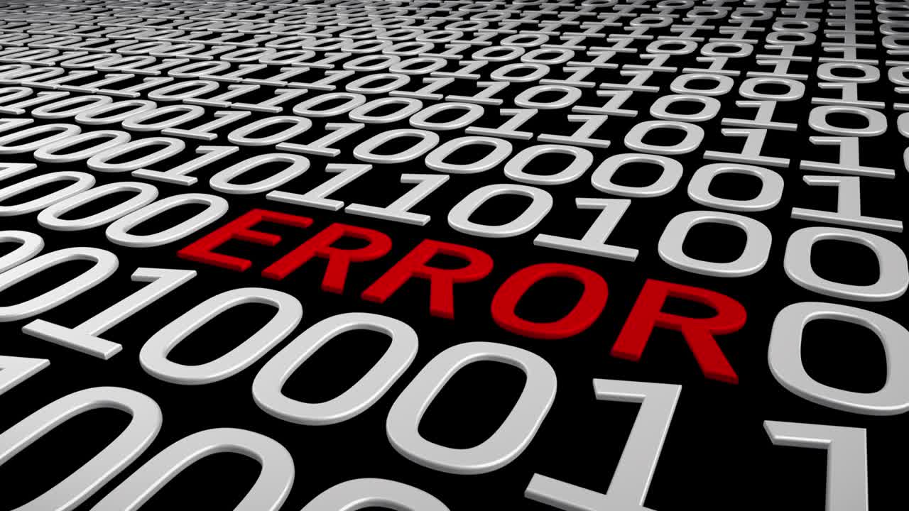 Ones and Zeros binary code.