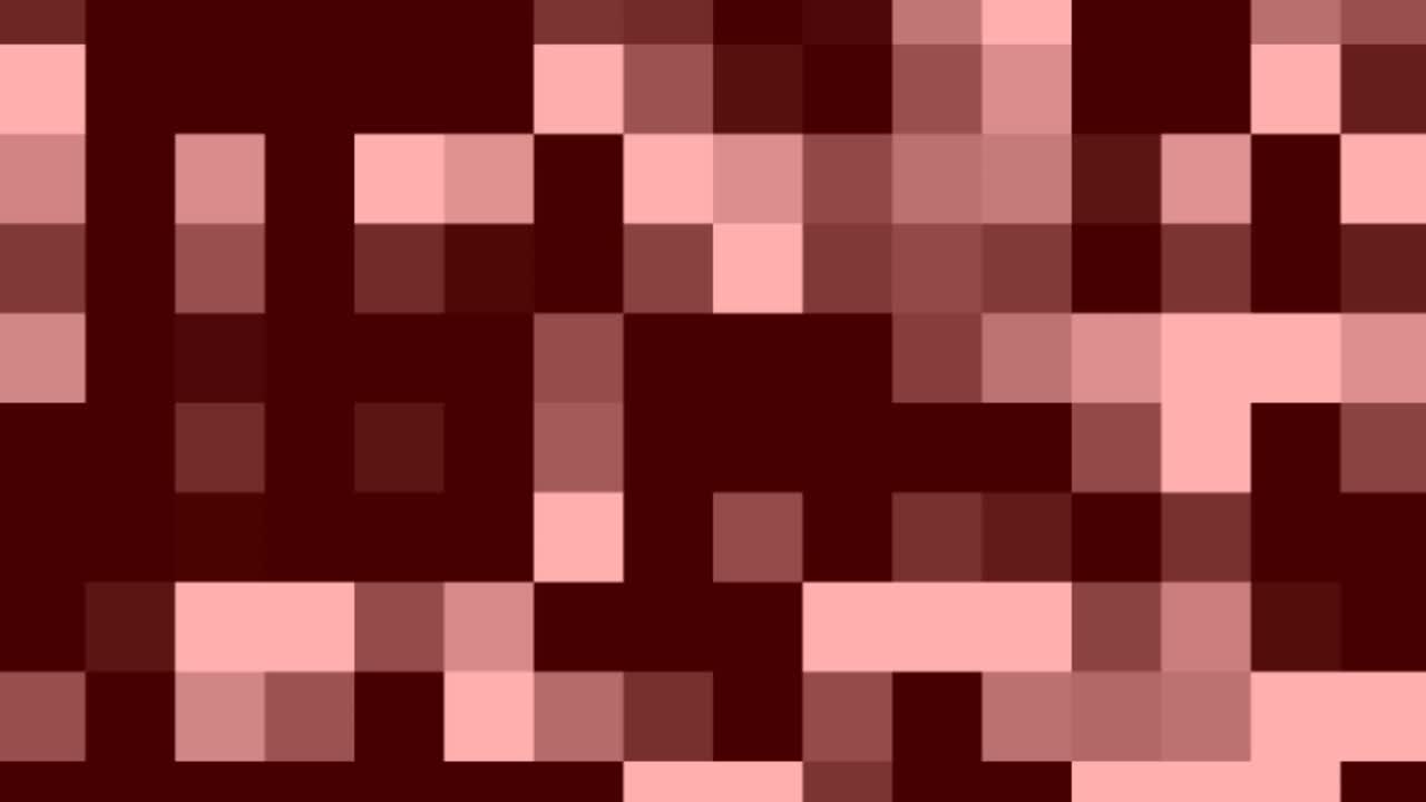 Flickering squares background. Seamless loop animation