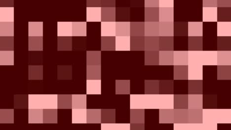 fondo de cuadrados parpadeantes. animación de bucle sin costuras