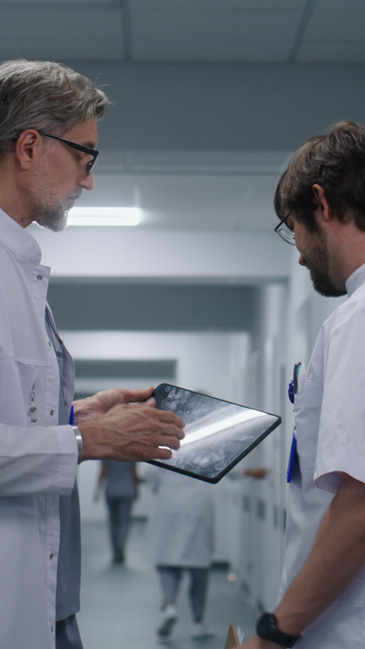 Doctors Reviewing Medical Images