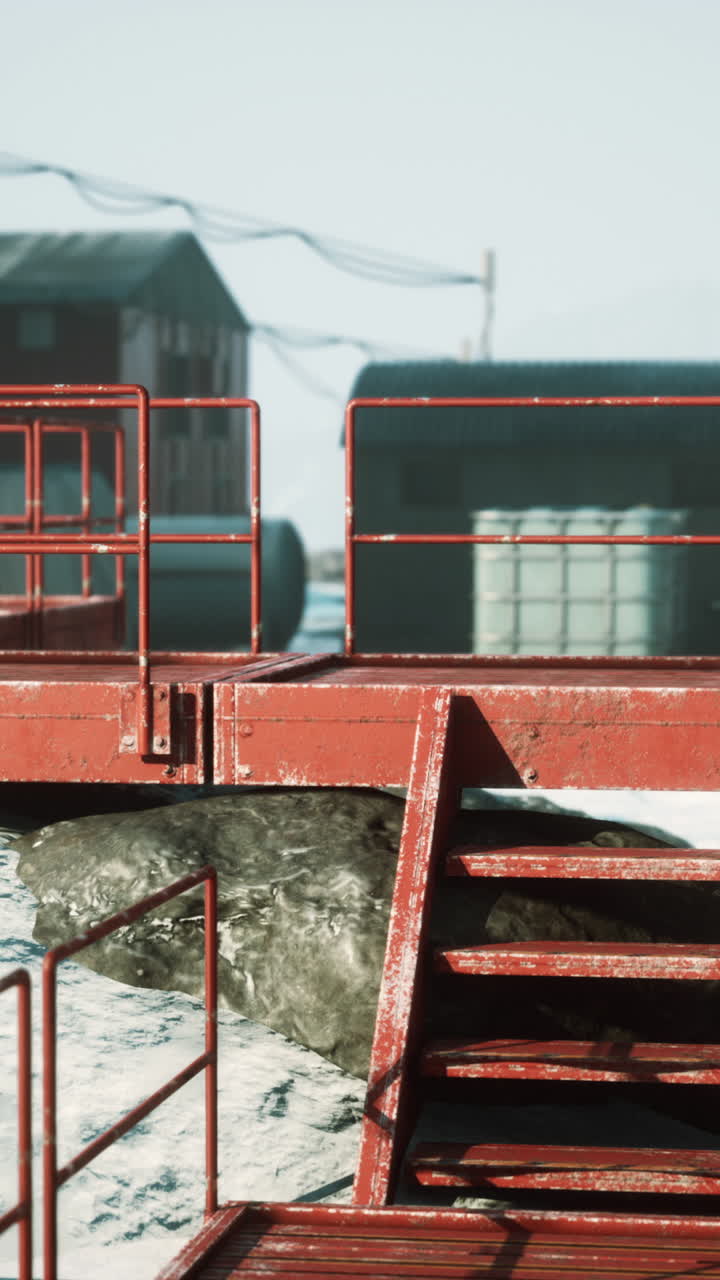 Antarctic bases in the antarctic peninsula