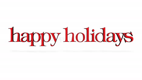 Season's-greetings-red-and-black-Happy-Holiday-on-white-background