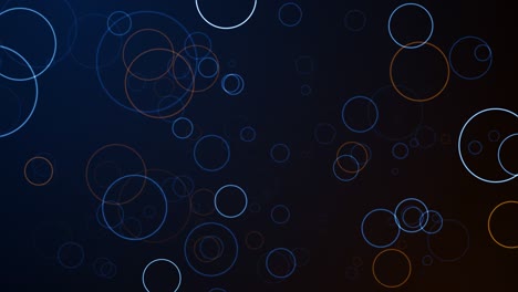 particles blue orange event game trailer titles cinematic concert stage background loop