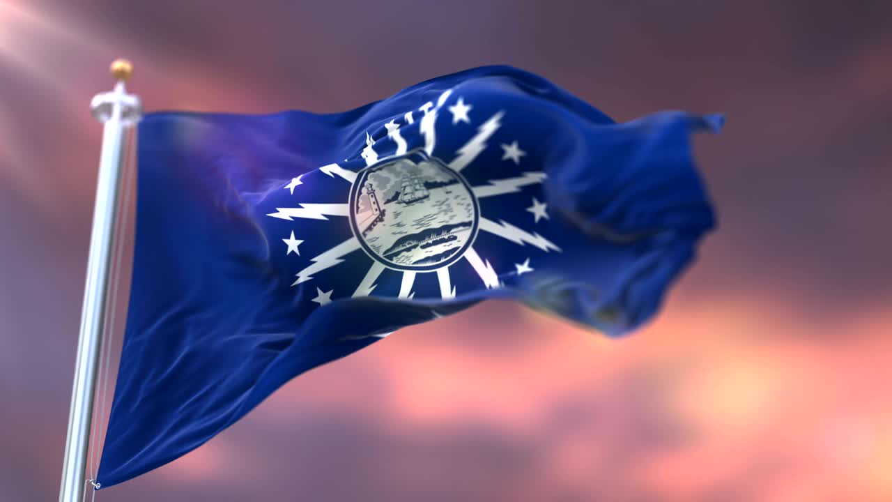 해가 지면 버팔로의 발, 미국 뉴욕 시 - 루프