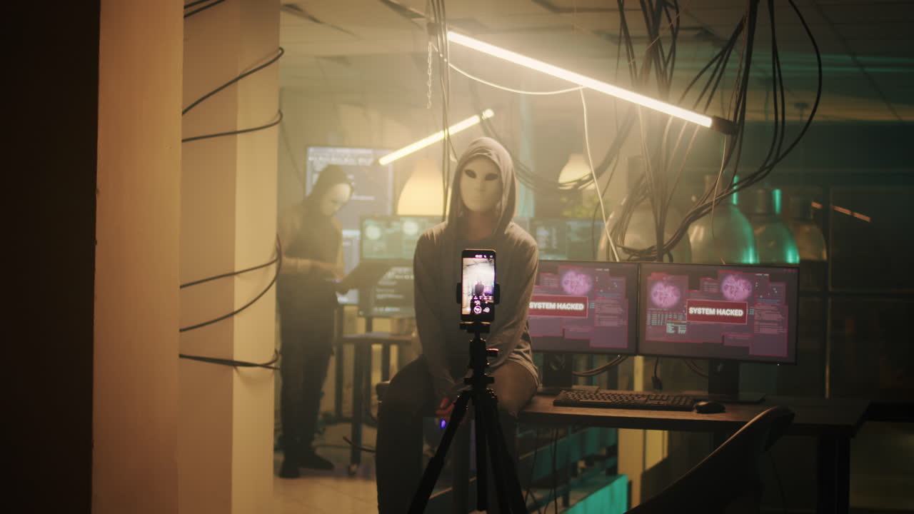 Anonymous Hackers Attack Systems