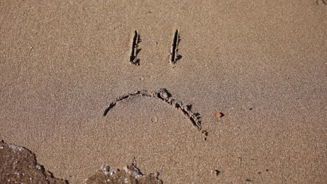 water and sand