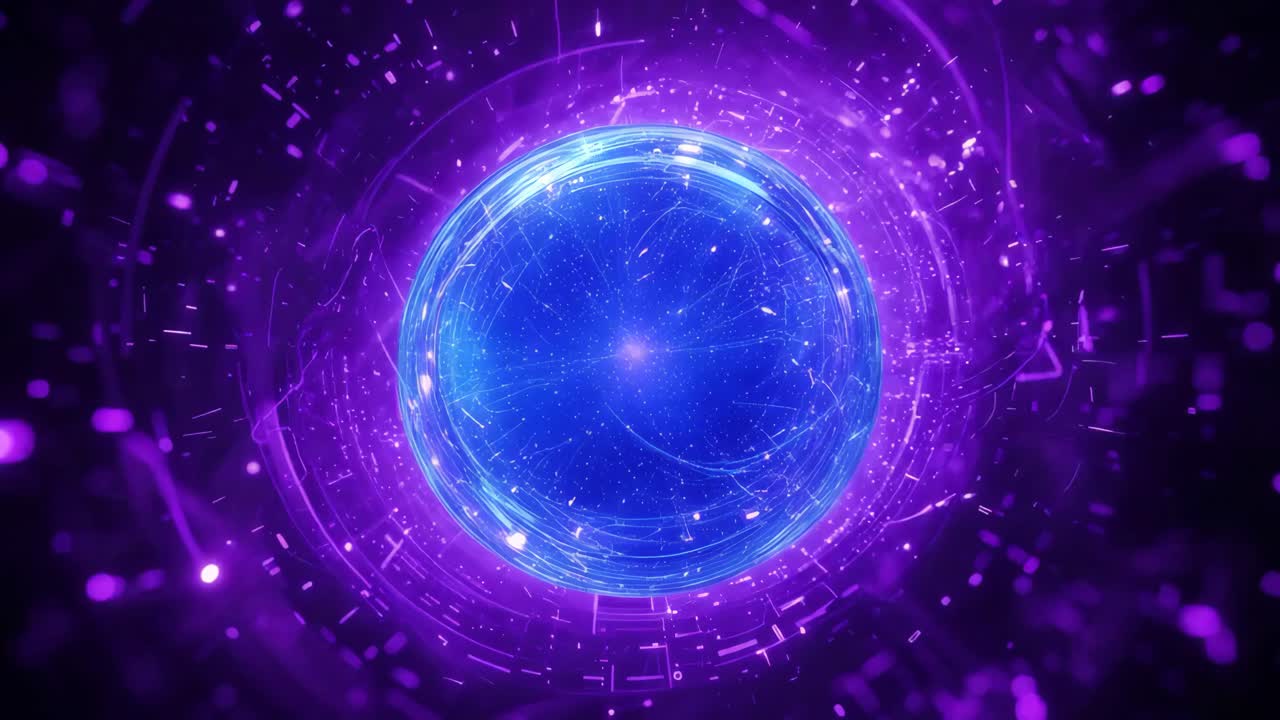 esfera cósmica abstracta