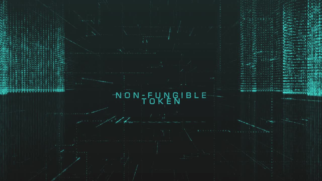 Abstract digital Non-Fungible Token cyber city background stock video
USA, Technology, Loopable Elements City Layout Particle, Abstract, Backgrounds