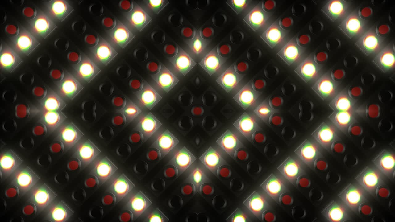 Abstract LED Panel Pattern