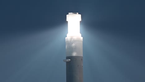 primer plano de la torre de energía solar concentrada más alta del mundo en dubái, emiratos árabes unidos