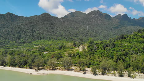 Hermoso-Paisaje-De-Langkawi-De-La-Isla-De-Malasia