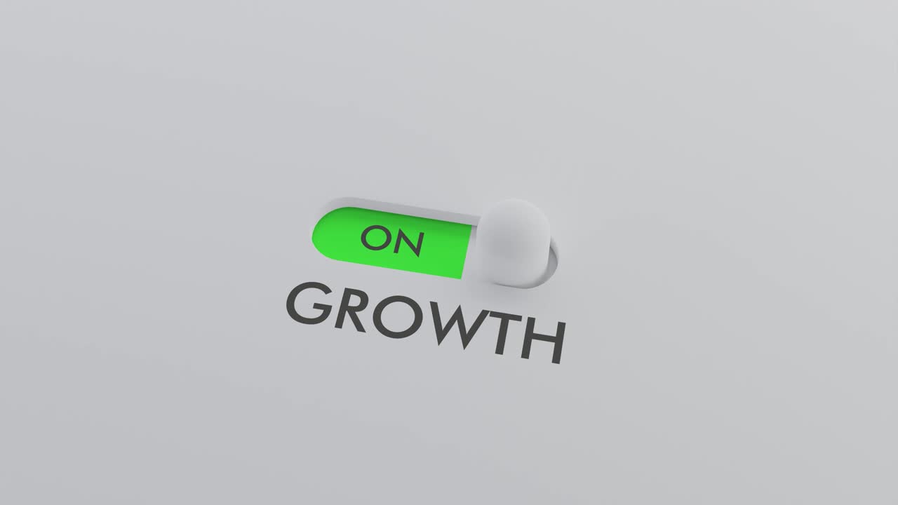 Switching on the GROWTH switch