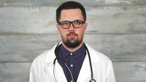 retrato de un médico