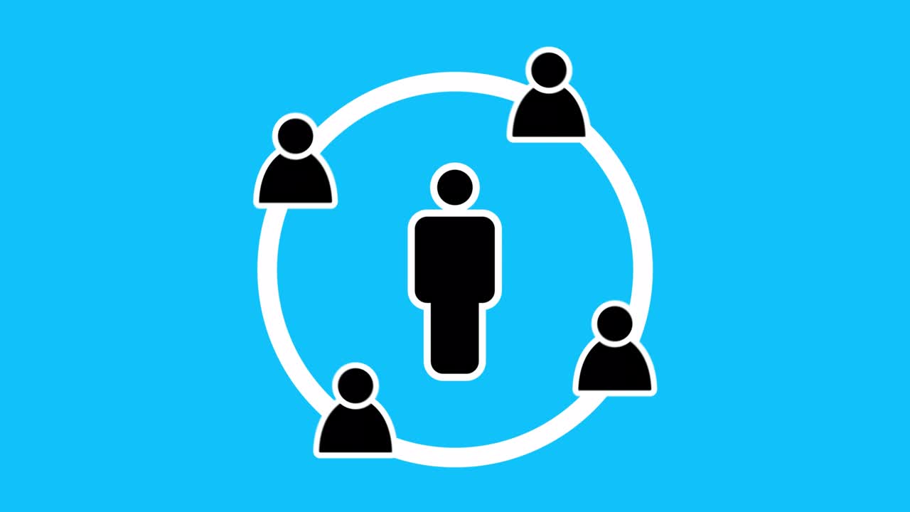 Animation of human interaction.