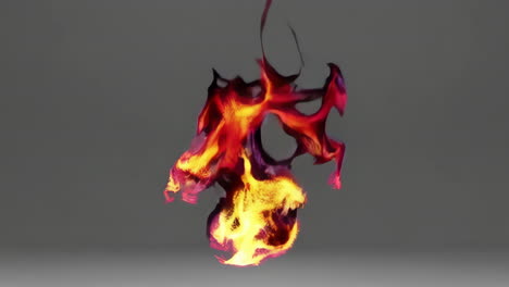 diseño de fuego abstracto