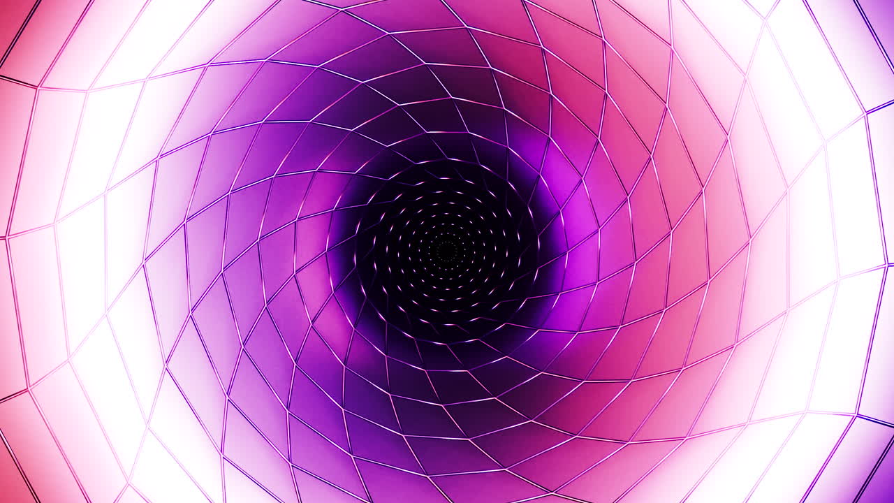 túnel espiral geométrico abstracto