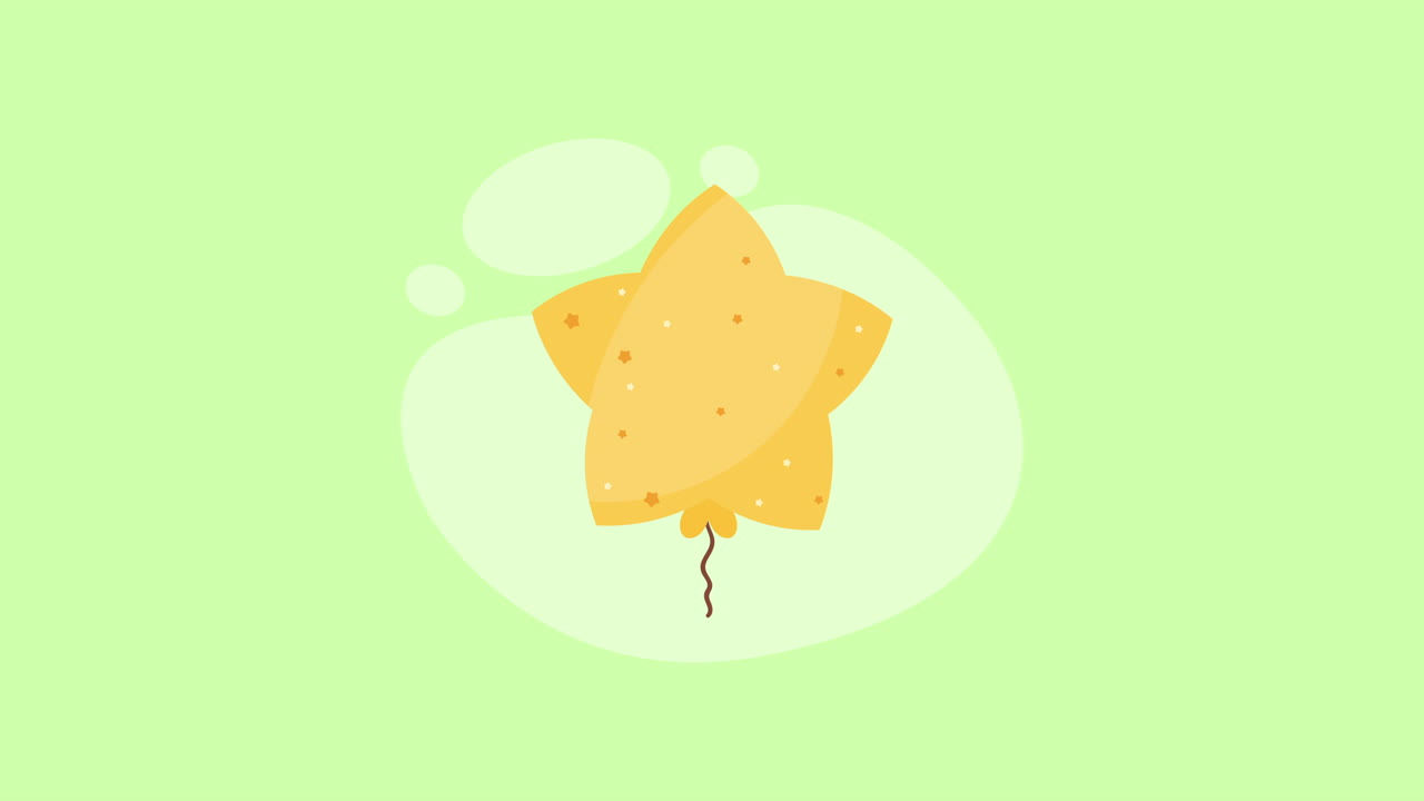 별 모양의 풍선