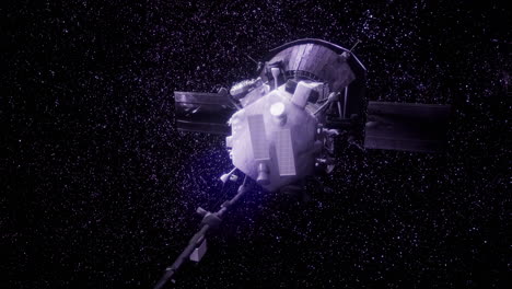 exploration of deep space by an advanced spacecraft conducting research