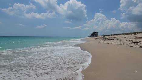 jensen beach florida, beach shot drone footage