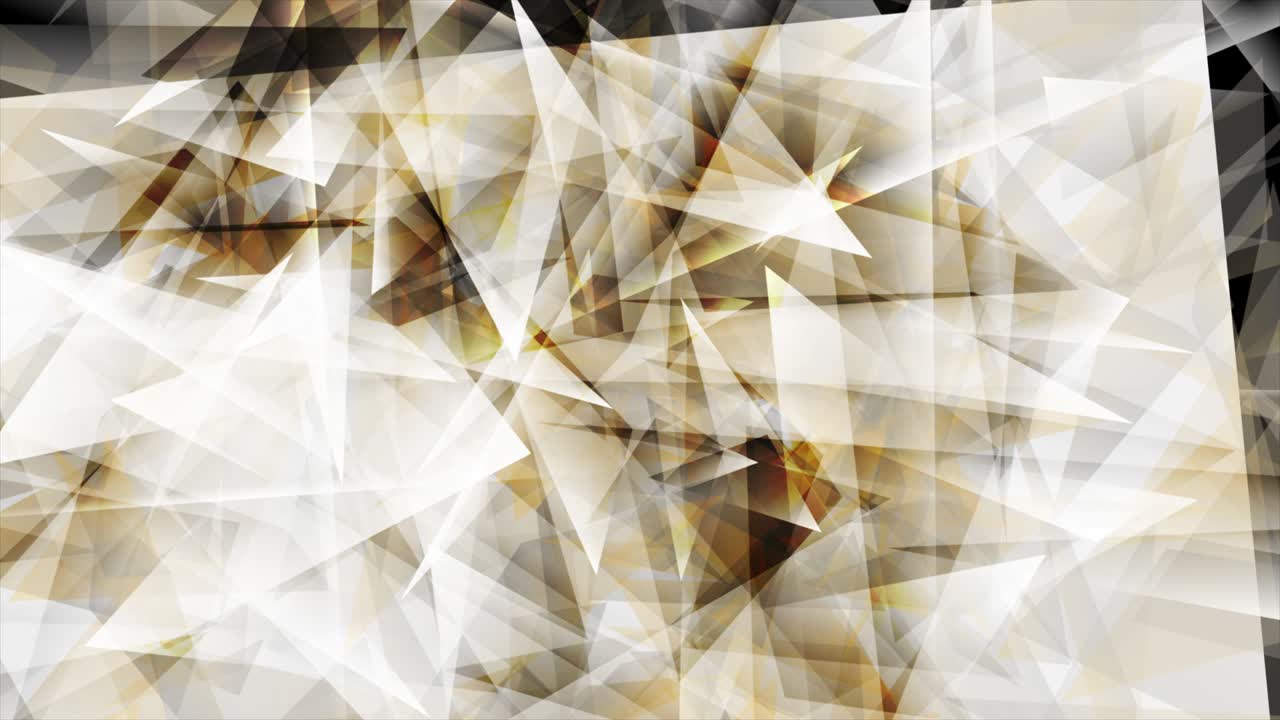 빛나는 갈색 오렌지 추상 저 폴리 기술 모션 배경