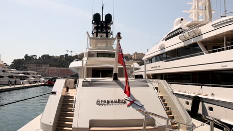 a yacht docked at monte carlo pier