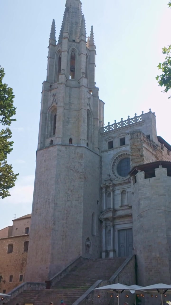 Collegiata di San Felice, monumento storico a Girona, Spagna