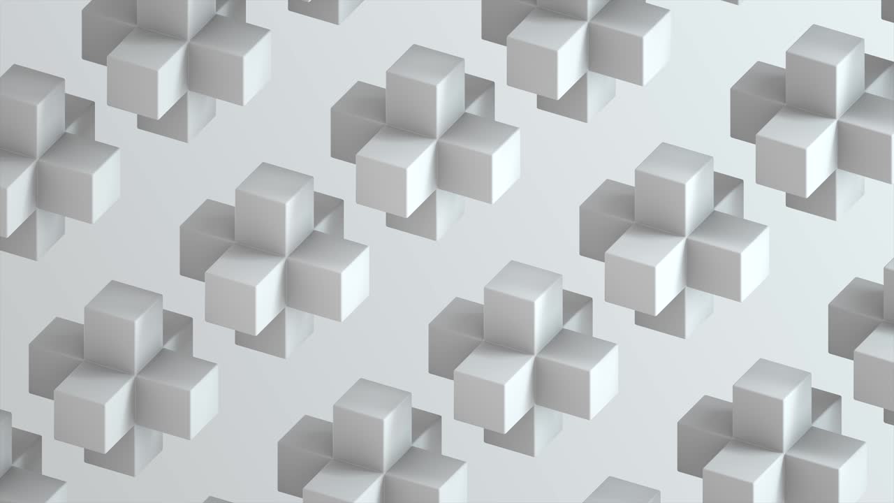 bucle de rompecabezas cúbicos giratorios