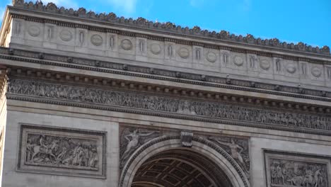 arch of triumph in paris, france