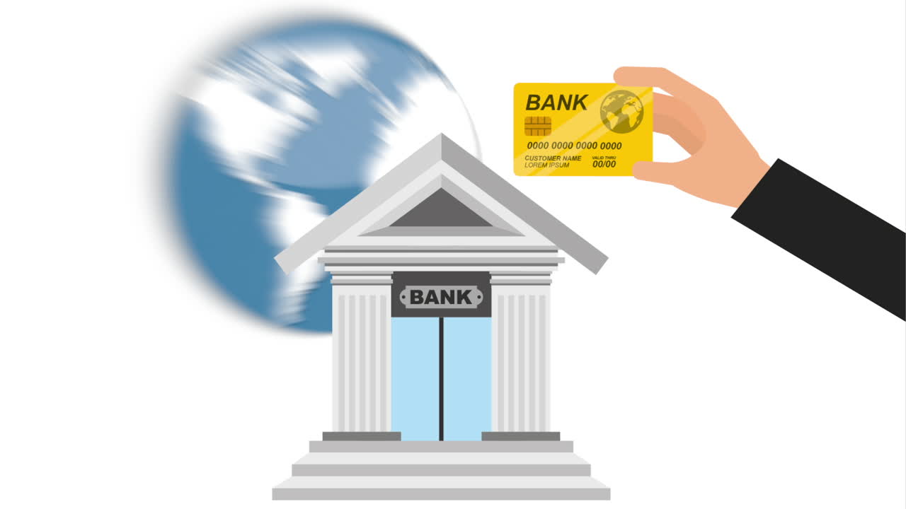 Finance icon design, Video Animation