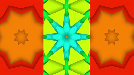 multicolor pop-art kaleidoscope seamless pattern background