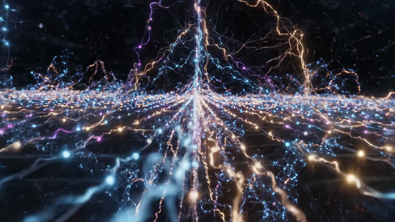 Abstract Network Connection Data Technology