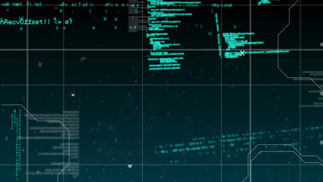 program codes and square patterns