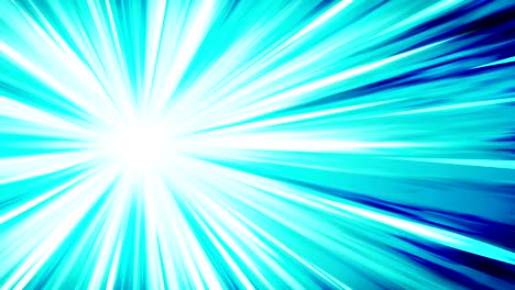 starburst rays in space. cartoon beam loop animation. future technology concept background. explosion star with lines.