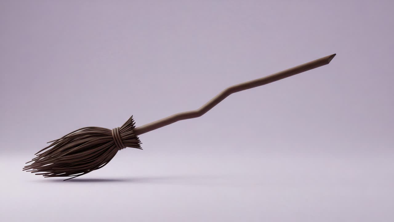 A Creative Representation of a Broom: Exploring the Unique Design and Structure of an Everyday Cleaning Tool with an Artistic Touch