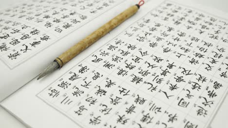 千字の古典 - 漢詩 - 本の表紙 千字文の本で中国語を練習