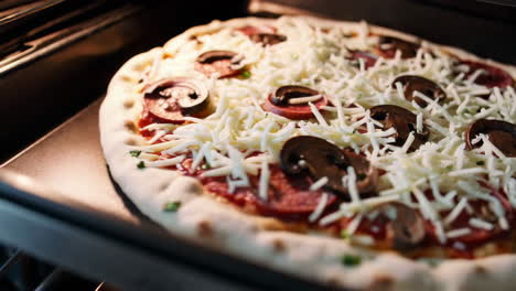 preparación de pizzas