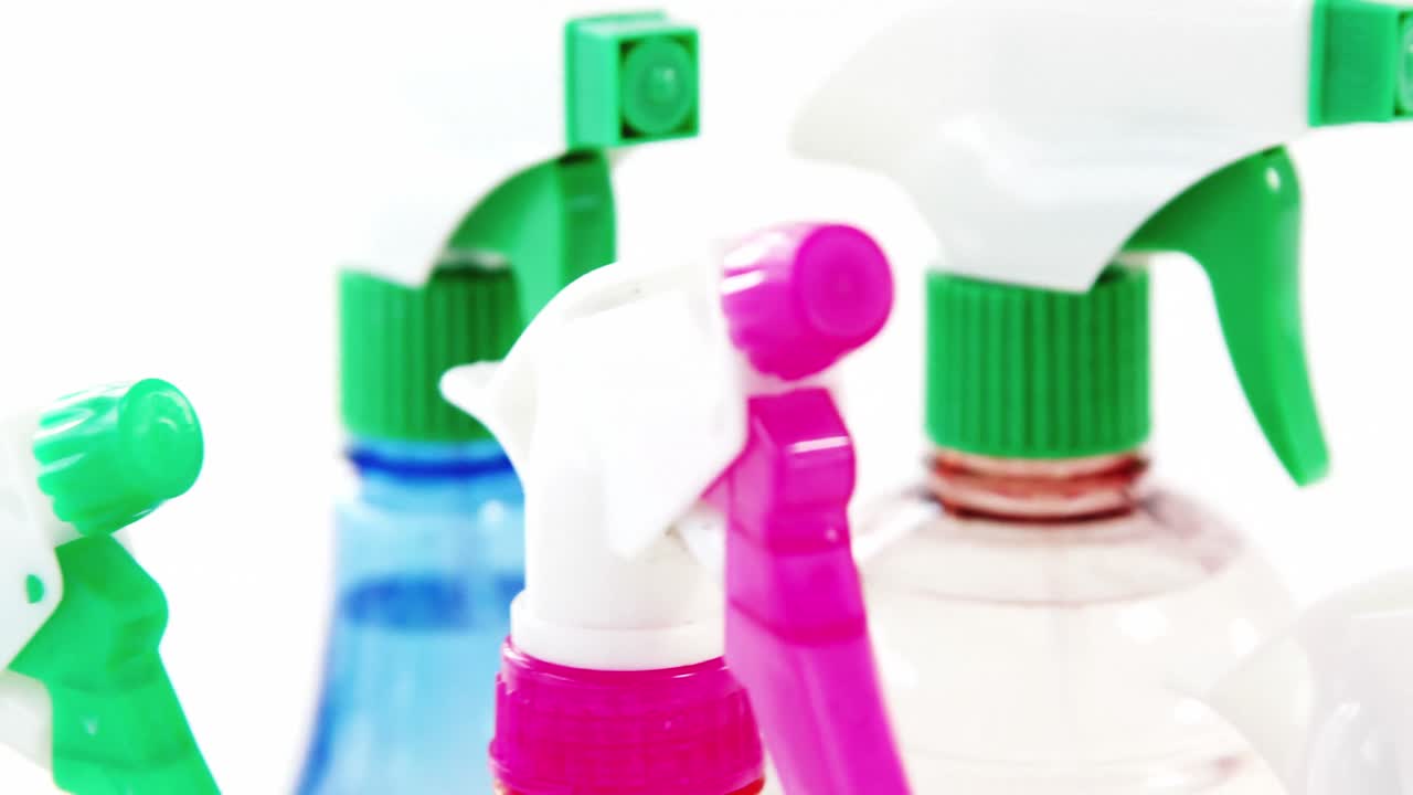 스프레이 병의 클로즈업