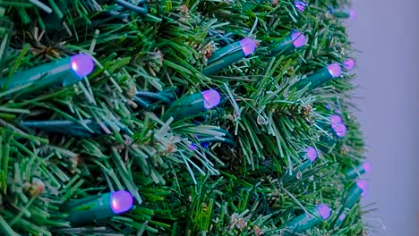 Christmas-Lights-Flashing,-Bridgemere-Garden-Centre,-Nantwich,-United-Kingdom