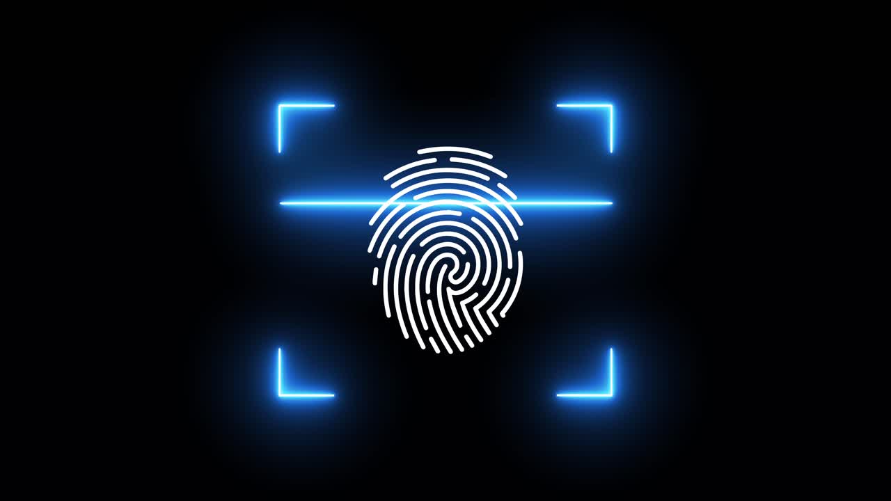 Fingerprint Biometric Security Scan
