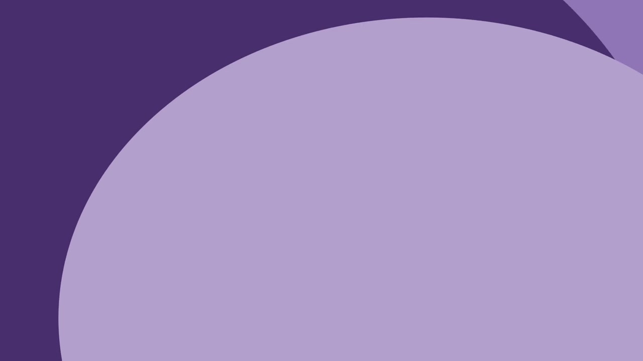 Abstract Motion Graphic with Overlapping Purple Circles