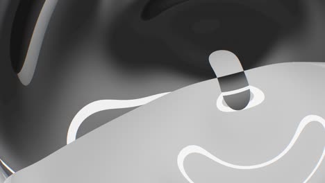 abstract background luxury cloth or liquid wave. mockup white background, silk cloth or satin  material abstract white elegant wallpaper design. seamless loop animation